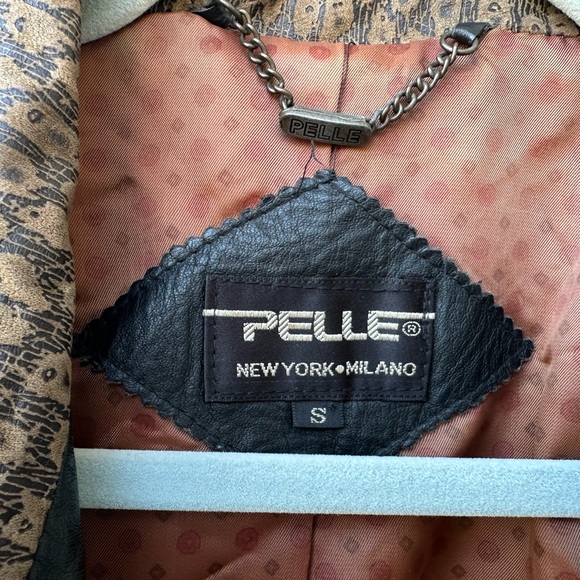 Genuine Leather Trench Coat - Picture 3 of 5